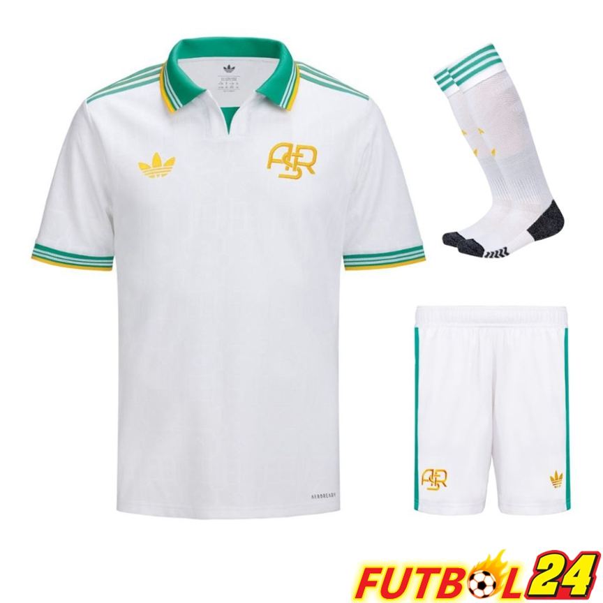 Camisetas De Futbol AS Roma Tercera (Cortos + Calcetines) 2025/2026