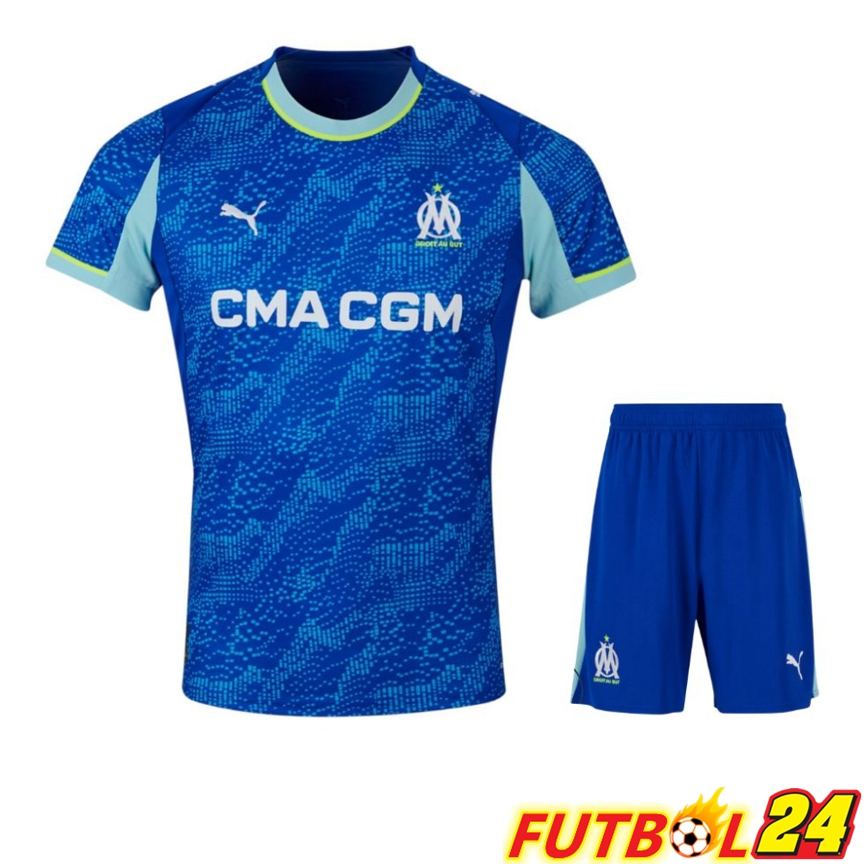 Camisetas De Futbol Marsella OM Tercera + Cortos 2025/2026