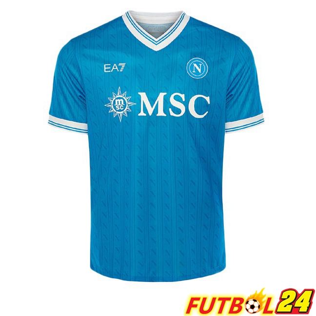 Camisetas De Futbol SSC Napoli Primera Azul 2025/2026