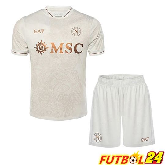 Camisetas De Futbol SSC Napoli Segunda + Cortos 2025/2026