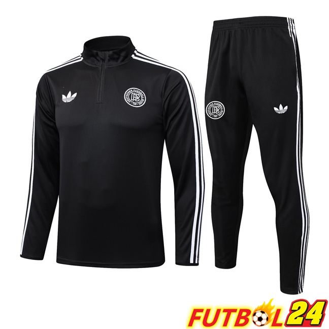 Chandal Equipos De Futbol Alemania Negro 2025/2026