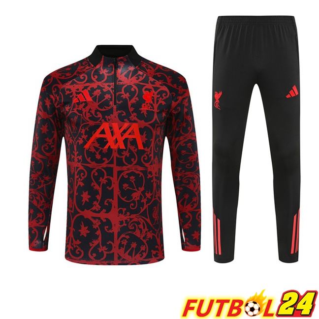 Chandal Equipos De Futbol FC Liverpool Negro Rojo 2025/2026