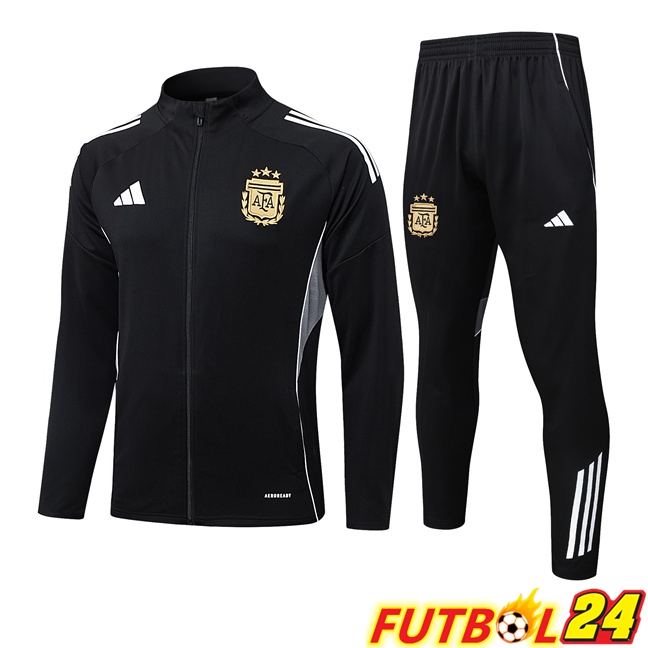 Chandal Equipos De Futbol - Chaqueta Argentina Negro 2025/2026