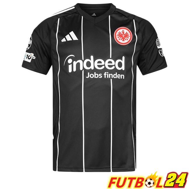 Camisetas De Futbol Eintracht Frankfurt EURO Negro 2025/2026