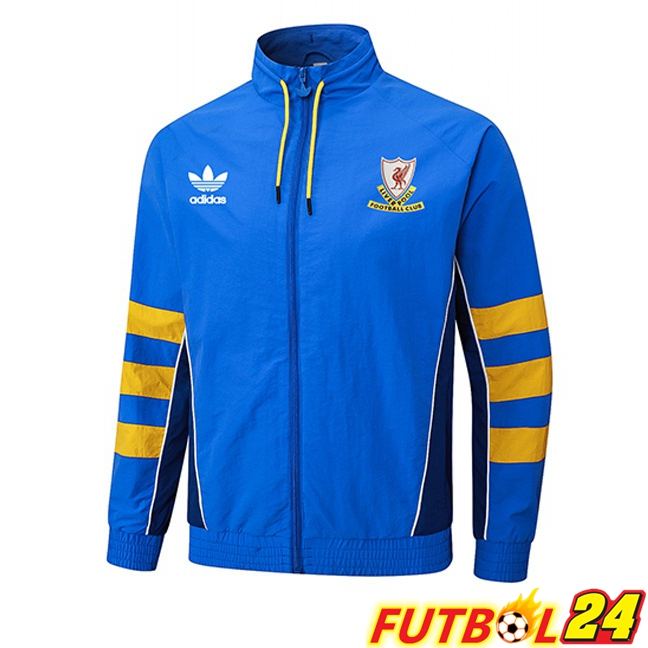 Chaquetas Futbol FC Liverpool Azul 2025/2026
