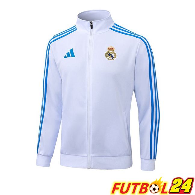 Chaquetas Futbol Real Madrid Blanco 2025/2026