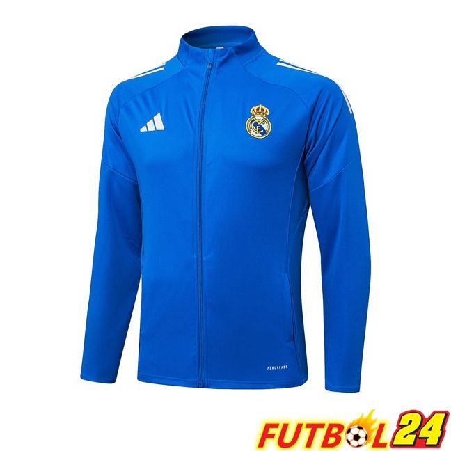 Chaquetas Futbol Real Madrid Azul 2025/2026