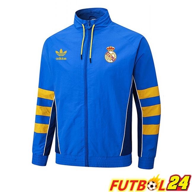 Chaquetas Futbol Real Madrid Azul 2025/2026