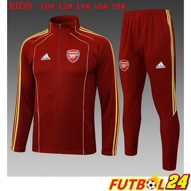 Chandal Equipos De Futbol - Chaqueta Arsenal Ninos Rojo 2025/2026