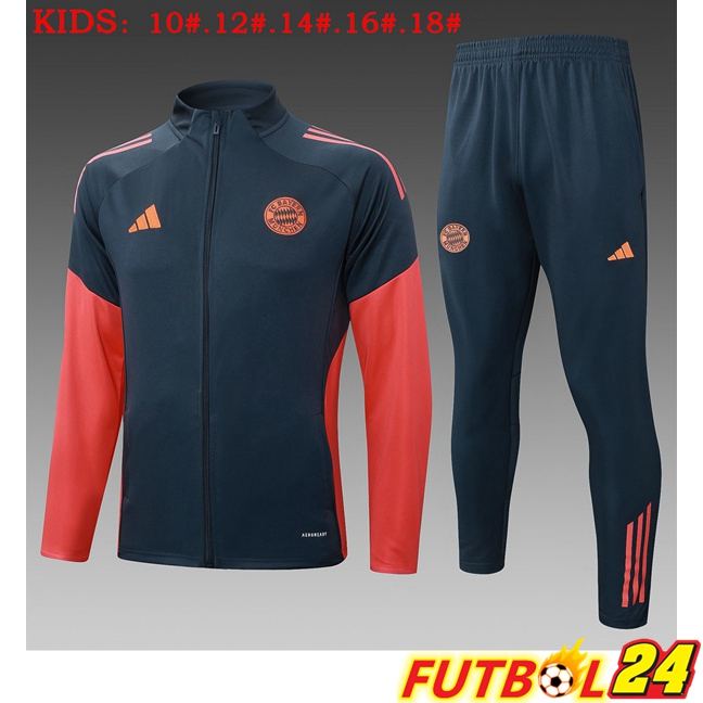 Chandal Equipos De Futbol - Chaqueta Bayern Munich Ninos Gris 2025/2026