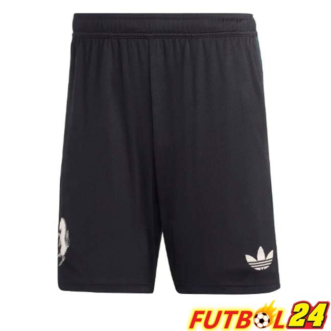 Cortos de Futbol Juventus Tercera Negro 2025/2026