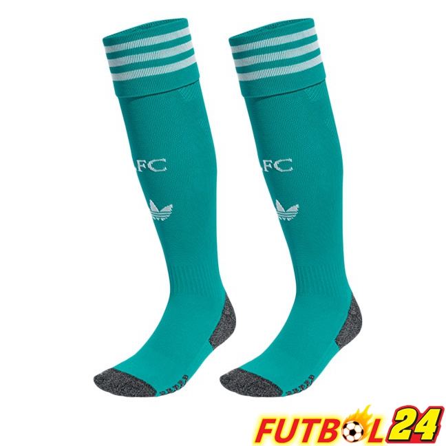 Calcetines De Futbol FC Liverpool Tercera Verde 2025/2026