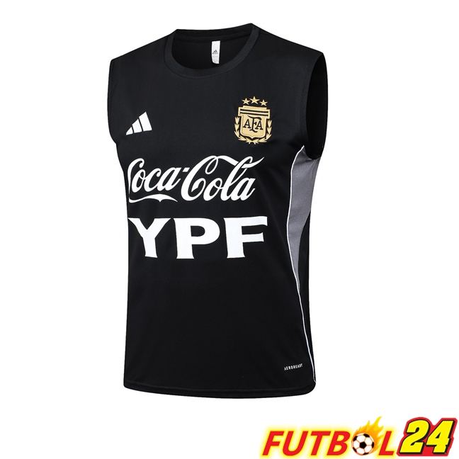 Chalecos De Futbol Argentina Negro 2025/2026