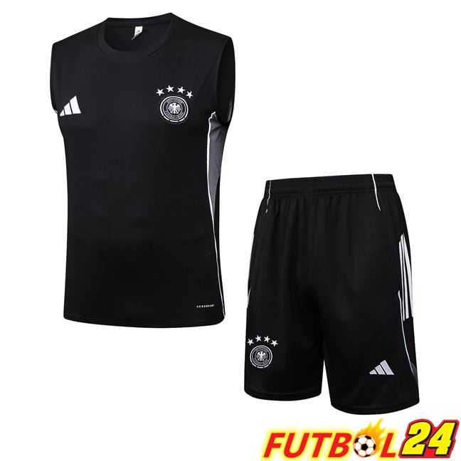 Chalecos De Futbol Alemania + Cortos Negro 2025/2026