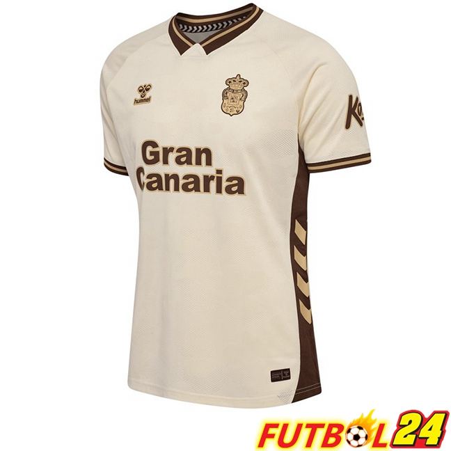 Camisetas De Futbol UD Las Palmas Tercera Blanco Marrón 2025/2026
