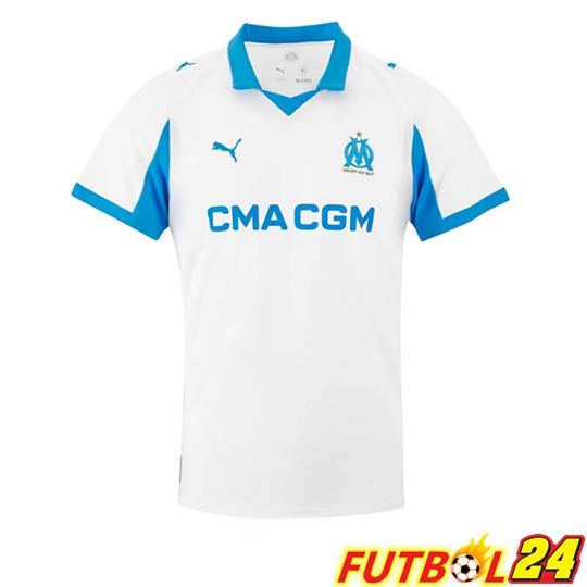Camisetas De Futbol Marsella Mujer Primera 2025/2026