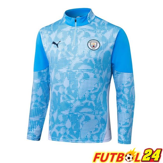 Sudadera De Entrenamiento Manchester City Azul 2025/2026