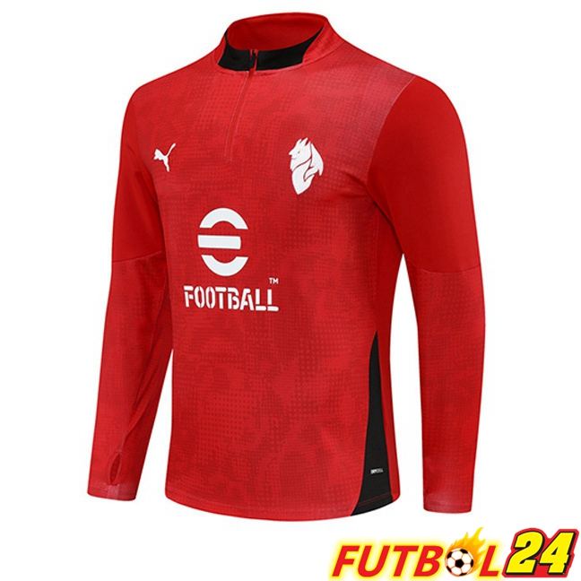 Sudadera De Entrenamiento AC Milan Rojo 2025/2026
