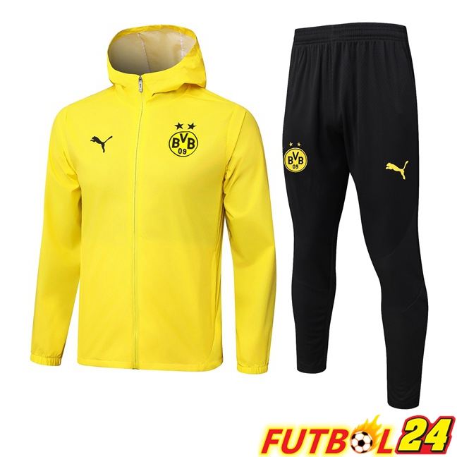Chandal Futbol - Rompevientos Dortmund BVB Amarillo 2025/2026