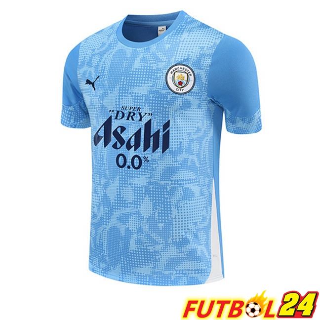 Camiseta Entrenamiento Manchester City Azul 2025/2026