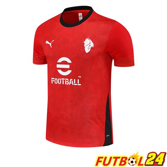 Camiseta Entrenamiento AC Milan Rojo 2025/2026