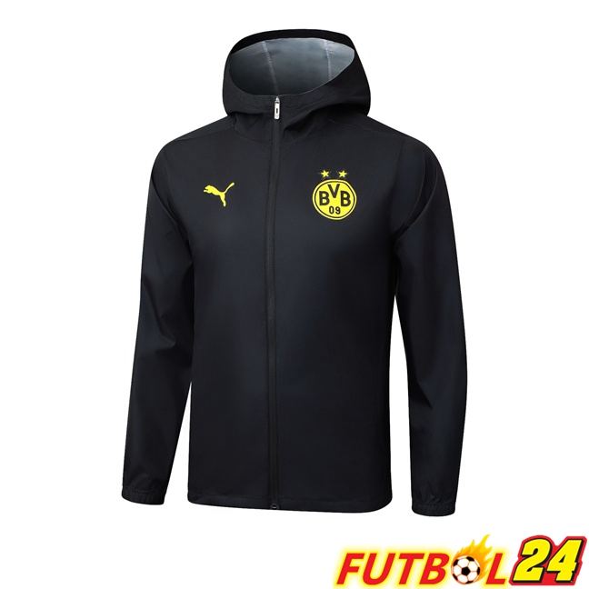 Rompevientos Dortmund BVB Negro 2025/2026