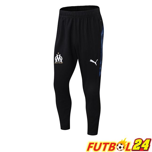 Pantalon Entrenamiento Marsella OM Negro 2025/2026
