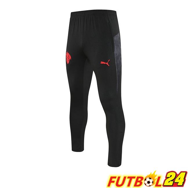 Pantalon Entrenamiento AC Milan Negro 2025/2026