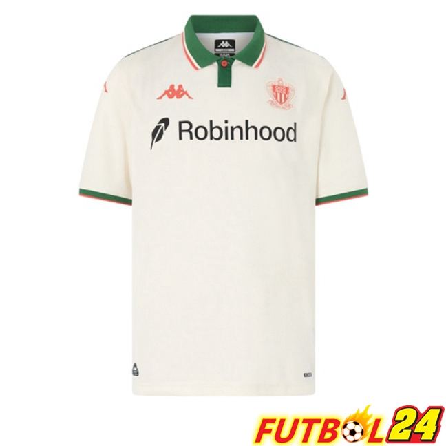 Camisetas De Futbol OGC Nice Segunda Blanco 2025/2026
