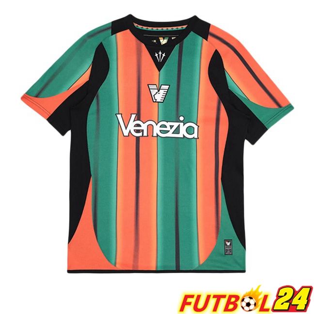 Camisetas De Futbol Venise FC Tercera Verde Naranja 2025/2026