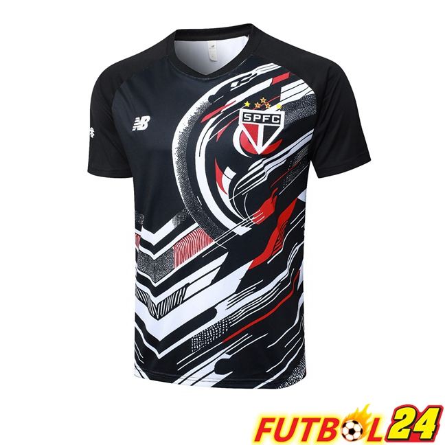 Camiseta Entrenamiento Sao Paulo FC Negro 2025/2026