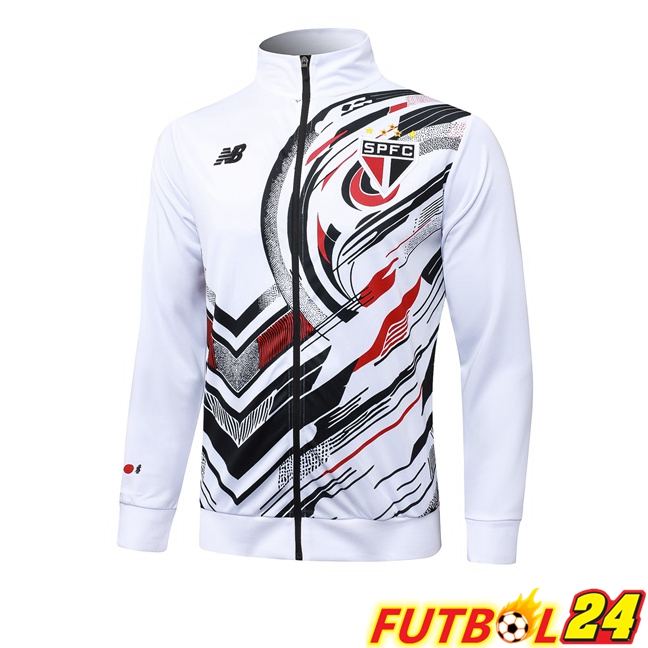 Chaquetas Futbol Sao Paulo FC Blanco 2025/2026