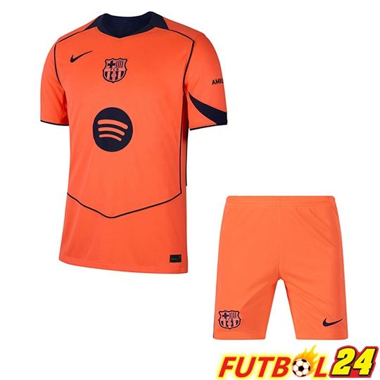 Camisetas De Futbol Barcelona Ninos Tercera 2025/2026