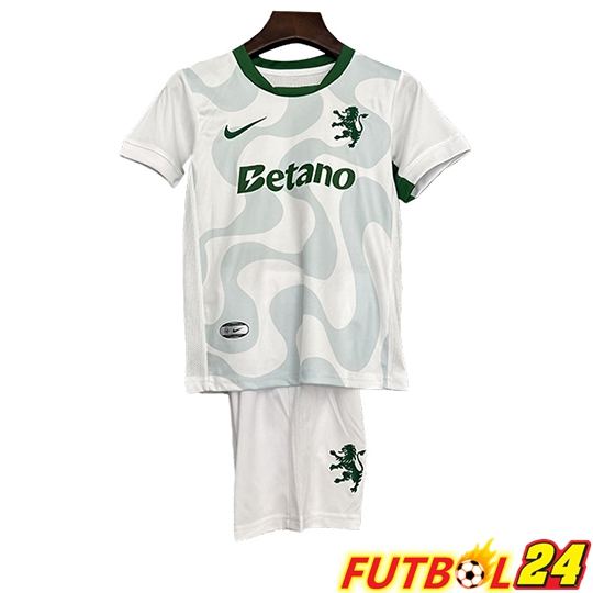Camisetas De Futbol Sporting CP Ninos Segunda 2025/2026
