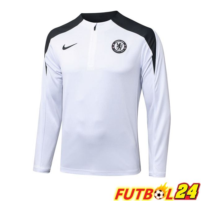 Sudadera De Entrenamiento FC Chelsea Blanco 2025/2026