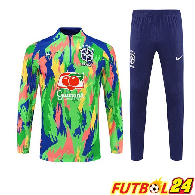 Chandal Equipos De Futbol Brasil Verde 2025/2026