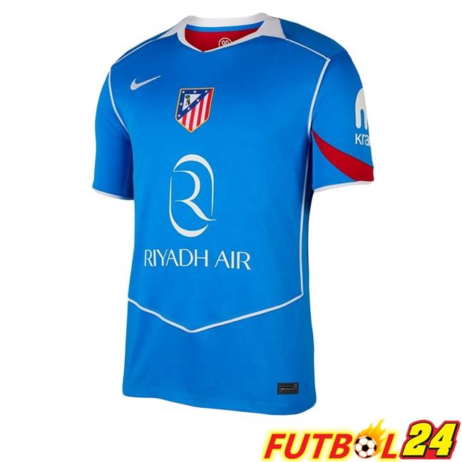Camisetas De Futbol Atletico Madrid Tercera Azul 2025/2026