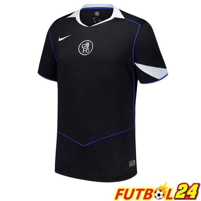Camisetas De Futbol FC Chelsea Tercera Negro 2025/2026