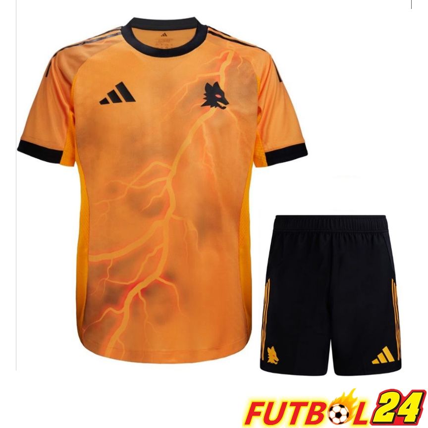 Camisetas De Futbol AS Roma Segunda + Cortos 2025/2026