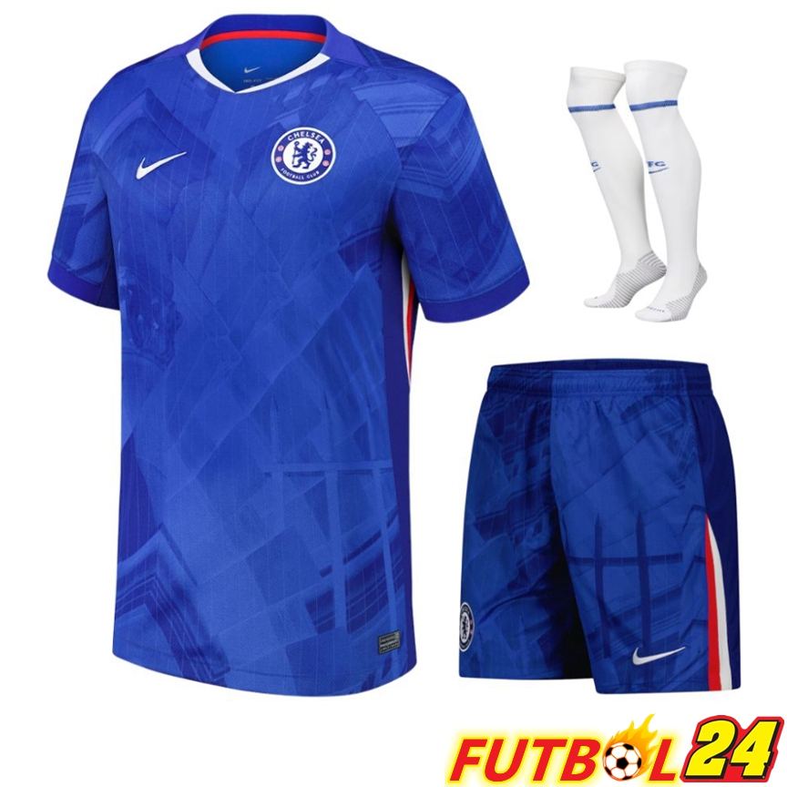 Camisetas De Futbol Chelsea Primera (Cortos + Calcetines) 2025/2026