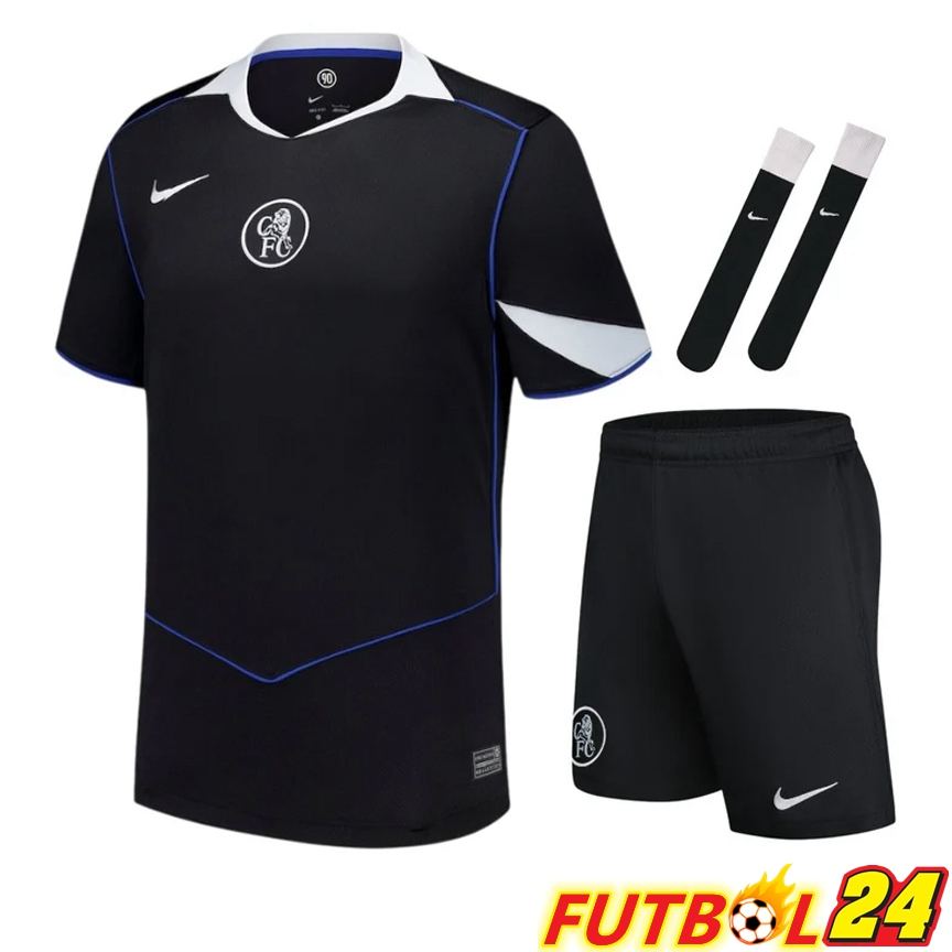 Camisetas De Futbol Chelsea Tercera (Cortos + Calcetines) 2025/2026