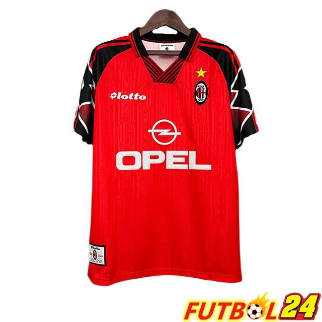 Camisetas De Futbol AC Milan Retro Rojo Edición Especial 1997-1998