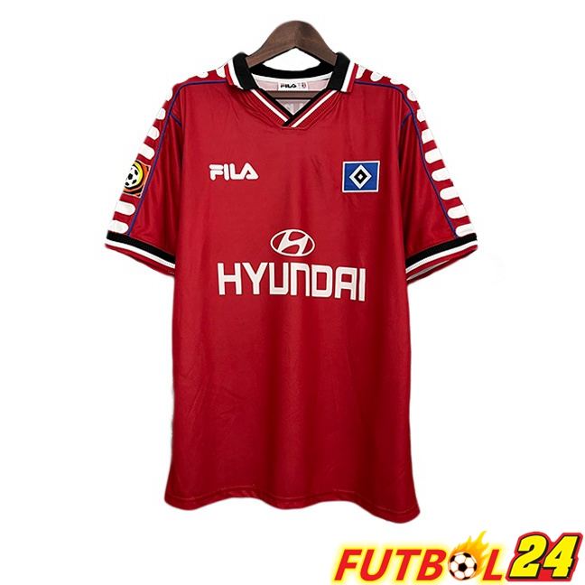 Camisetas De Futbol Hamburger SV Retro Tercera Rojo 2000-2001