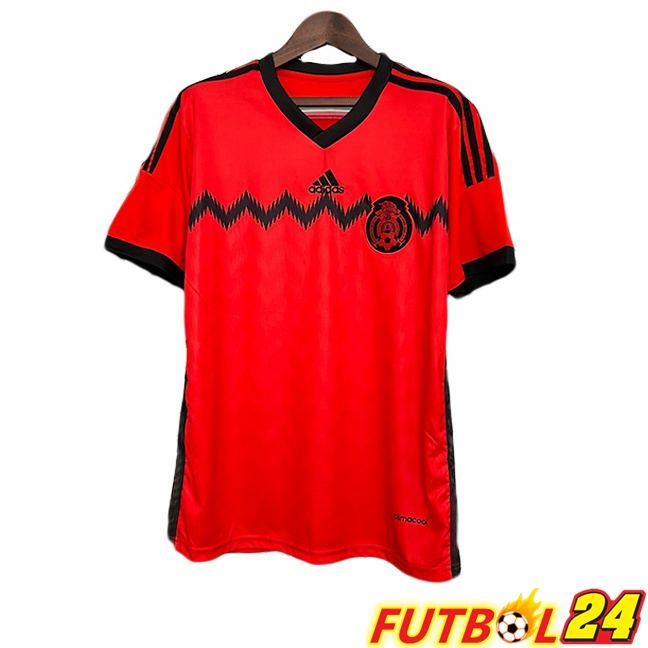 Camisetas De Futbol México Retro Segunda Rojo 2014