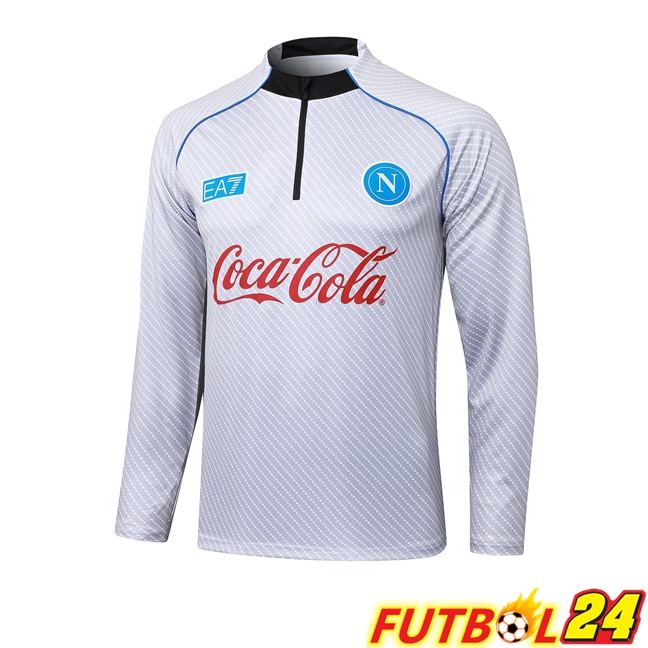 Sudadera De Entrenamiento SSC Napoli Blanco 2025/2026