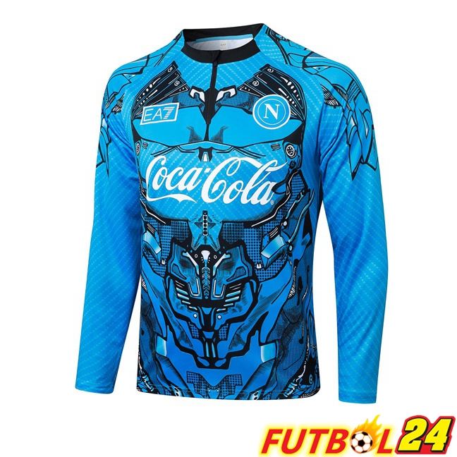 Sudadera De Entrenamiento SSC Napoli Azul 2025/2026