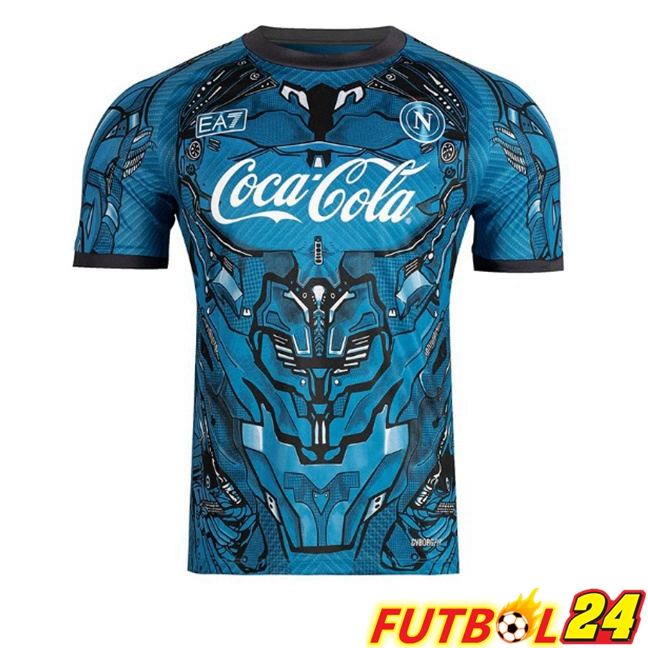 Camiseta Entrenamiento SSC Napoli Azul 2025/2026