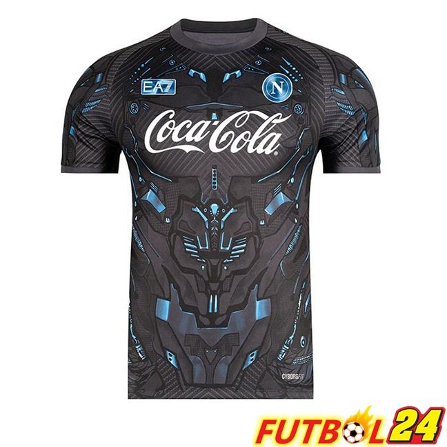 Camiseta Entrenamiento SSC Napoli Negro 2025/2026