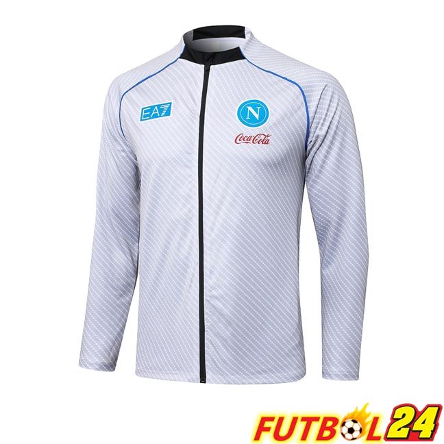 Chaquetas Futbol SSC Napoli Blanco 2025/2026