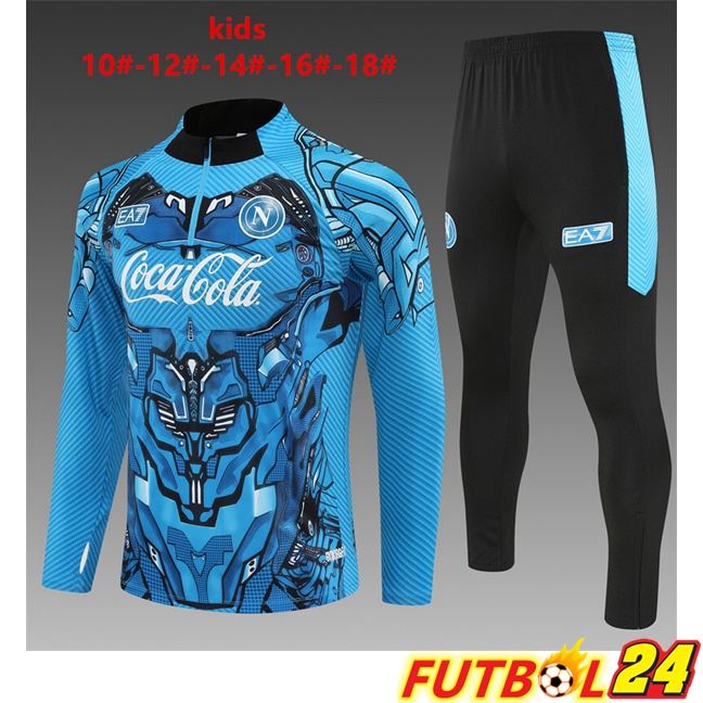 Chandal Equipos De Futbol SSC Napoli Ninos Azul 2025/2026